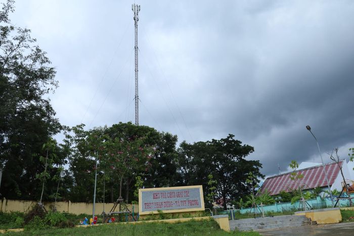 Hiện trạng vị trí đất do Báo và PTTH Lâm Đồng quản lý đặt tại thôn Phan Dũng, xã Tuy Phong