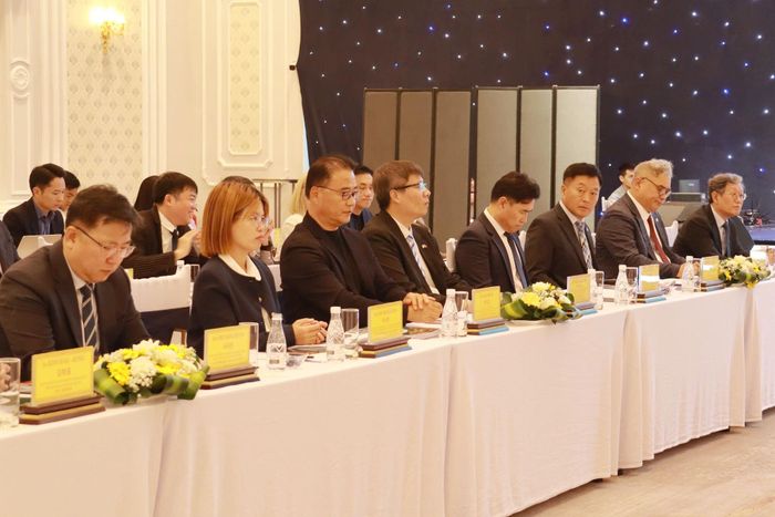 Đại diện các đối tác Hàn Quốc tham dự hội nghị