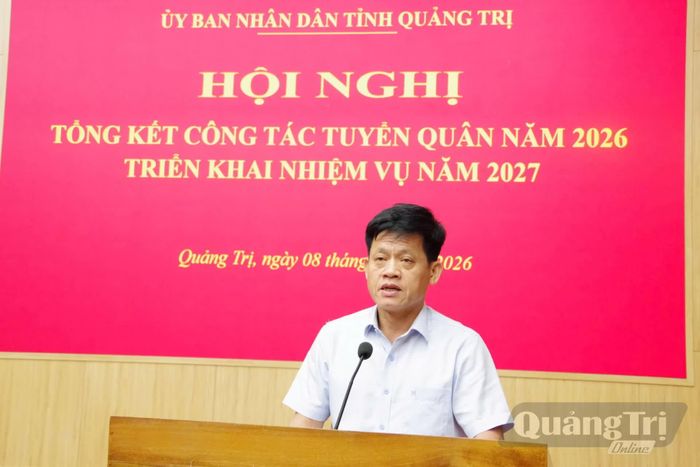 Đồng chí Lê Văn Bảo, Phó Chủ tịch UBND tỉnh phát biểu kết luận tại hội nghị - Ảnh: H.N