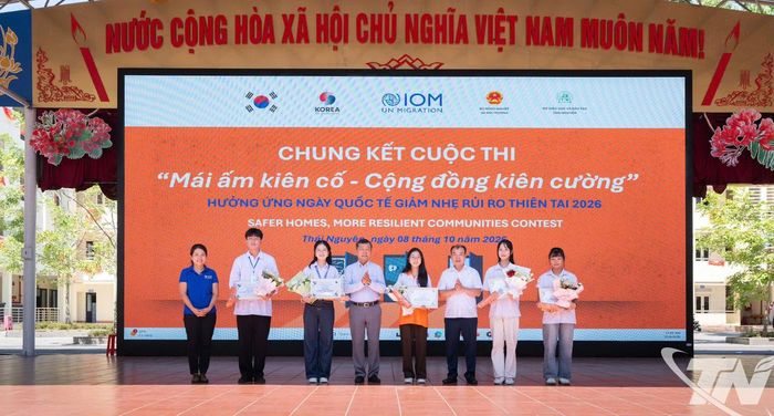 Cuộc thi do Cục Quản lý đê điều và phòng, chống thiên tai, Bộ Nông nghiệp và Môi trường phối hợp với Tổ chức Di cư Quốc tế (IOM) tổ chức.