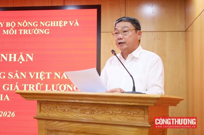 Đồng chí Trần Bình Trọng, Bí thư Đảng ủy, Cục trưởng Cục Địa chất và Khoáng sản Việt Nam cam kết ngay sau hội nghị, đơn vị sẽ khẩn trương ổn định tổ chức, kiện toàn cấp ủy, không làm gián đoạn sinh hoạt