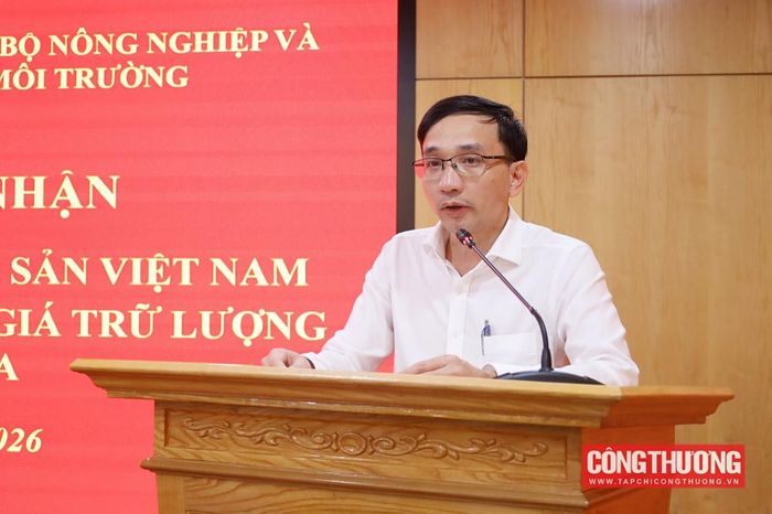 Đồng chí Vũ Đức Nam, Phó Trưởng ban Tổ chức Đảng ủy Bộ Công Thương