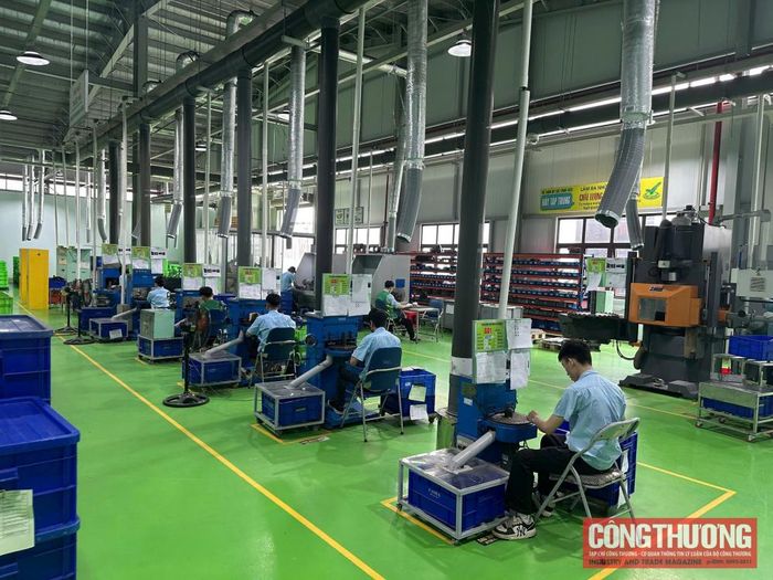 Khuyến công khuyến khích máy móc, thiết bị có khả năng tự động hóa, sản xuất theo hướng xanh, hiện đại.