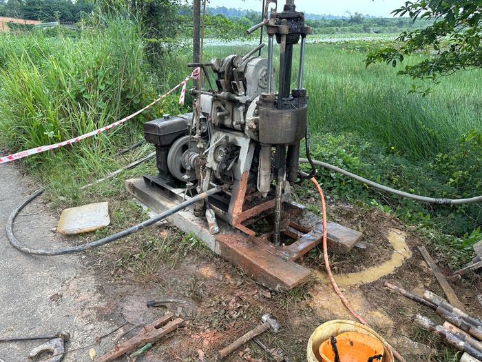 Các công việc được triển khai đồng bộ trên công trường.
