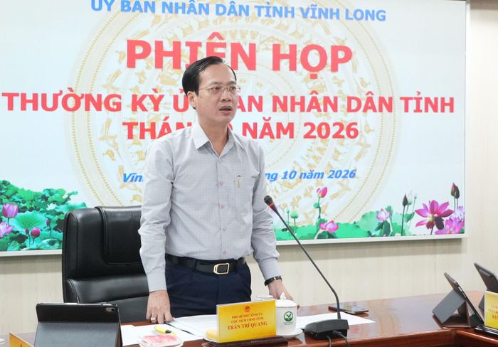 Ông Trần Trí Quang, Chủ tịch UBND tỉnh Vĩnh Long chỉ đạo sớm vận hành 4 dự án năng lượng tái tạo, đẩy nhanh cao tốc CT.33 và các công trình dự án khác trên địa bàn.