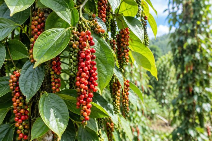Giá tiêu hôm nay đồng loạt giảm 1.000 - 1.500 đồng/kg. Ảnh minh họa