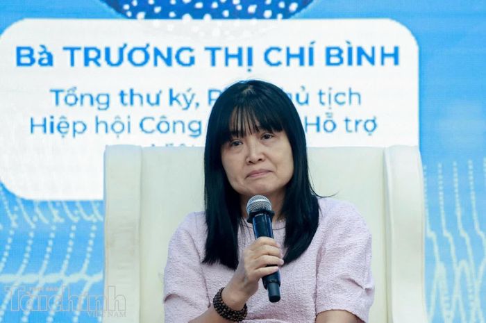 Bà Trương Thị Chí Bình - Phó Chủ tịch kiêm Tổng Thư ký VASI. Ảnh: Đức Thanh