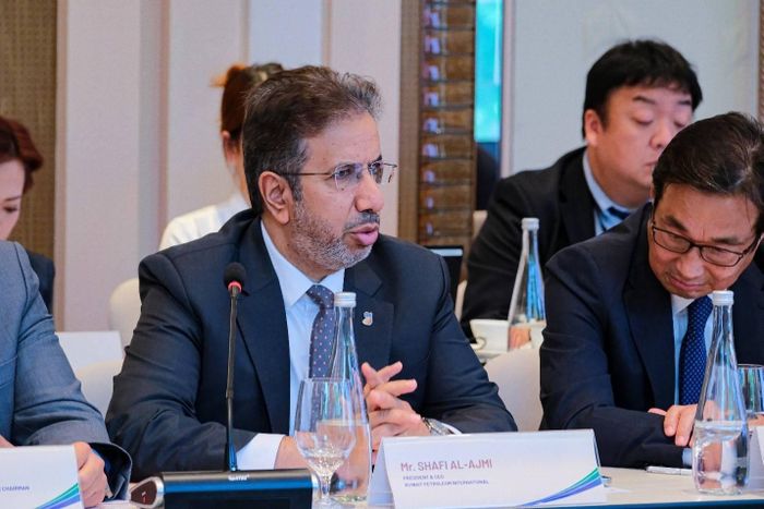 Ông Shafi Al-Ajmi – Tổng Giám đốc KPI phát biểu tại Hội nghị. Ảnh: PVN.