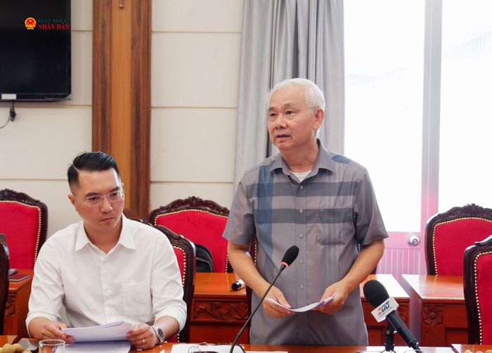 Phó Chủ tịch HĐQT Tập đoàn Becamex Phạm Ngọc Thuận phát biểu. Ảnh: Tịnh Hà