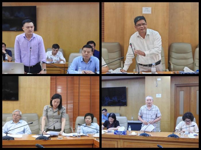 Các đại biểu phát biểu tại Hội nghị.