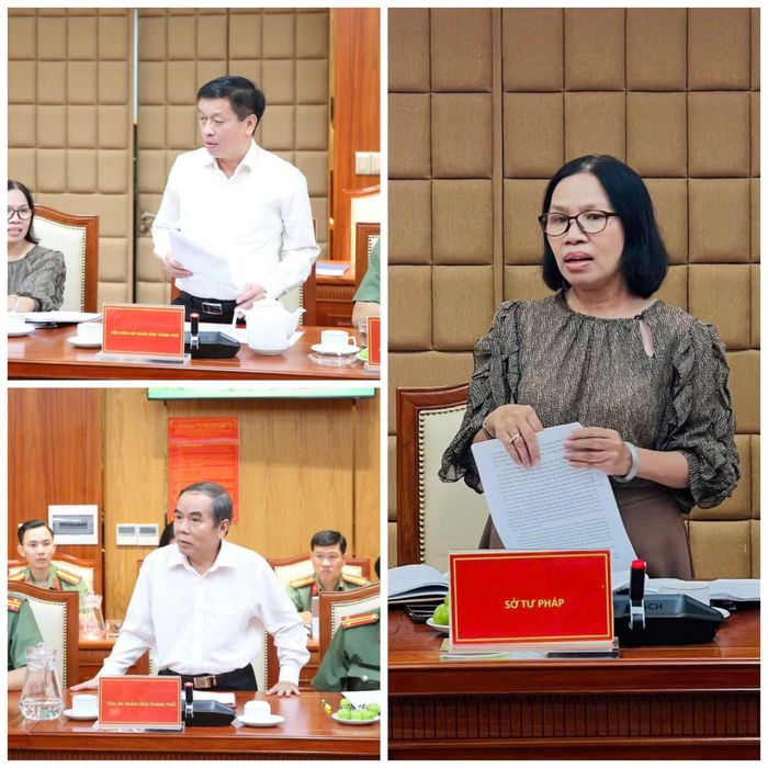 Đại diện các sở, ban ngành TP Hồ Chí Minh tham luận, đóng góp ý kiến.