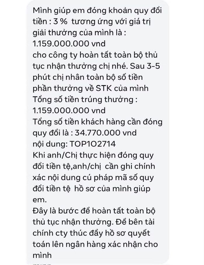 Các đối tượng dẫn dụ từng bước tạo lòng tin với nạn nhân rồi nâng số tiền phải chuyển để chiếm đoạt.