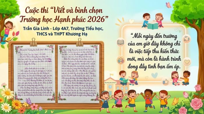 Bài thi "Bữa ăn gắn kết một thời để nhớ mãi" được đăng tải trên Diễn đàn trẻ em Việt Nam.
