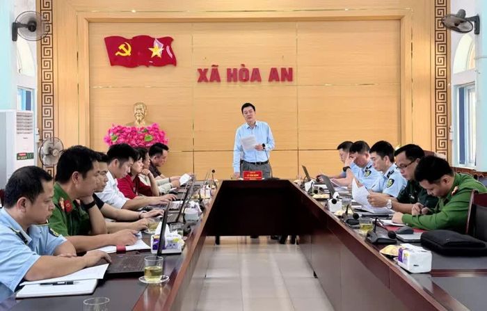 Giám đốc Sở Công thương kết luận buổi làm việc.