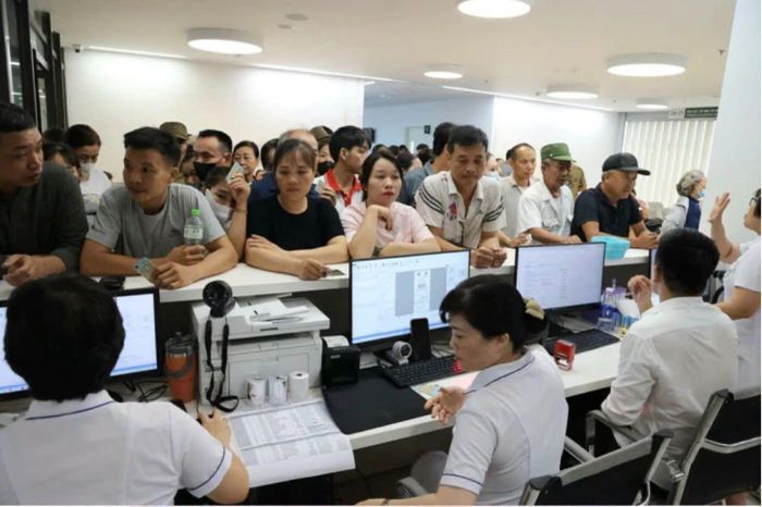 Công suất sử dụng giường bệnh thực tế tại BV Bạch Mai Ninh Bình chạm ngưỡng khoảng 112%.