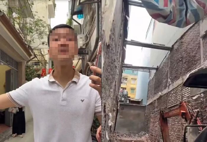 Vụ việc “quỵt” tiền xây nhà gây xôn xao mạng xã hội. (Ảnh chụp màn hình)