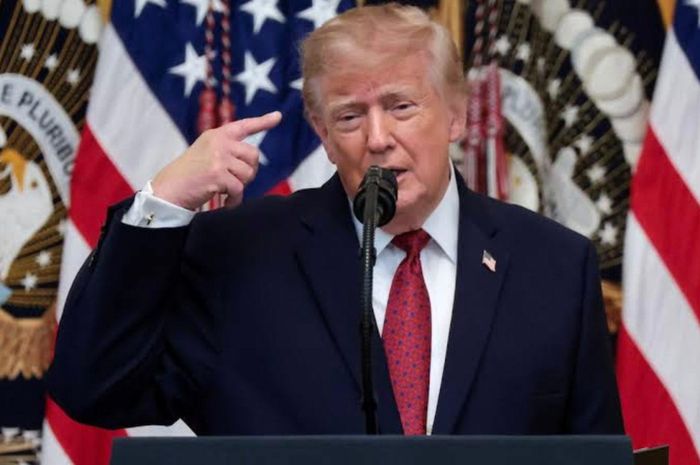Tổng thống Mỹ Donald Trump. 
