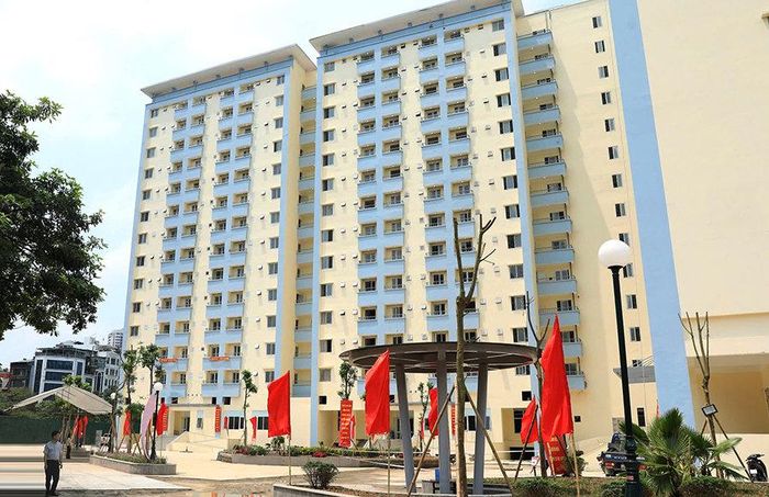 Nhà tái định cư N01 (Khu đô thị mới Cầu Giấy). Ảnh: Quang Thái
