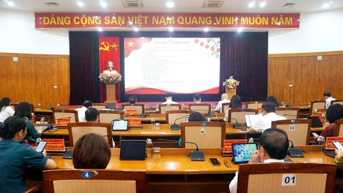 Quang cảnh hội nghị. Ảnh: B.Duy