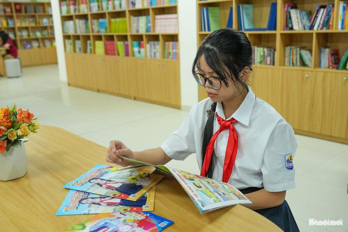 Từ những không gian học tập, đọc sách đến khu vực phục vụ bán trú, tư vấn học đường, các hạng mục được đầu tư đã góp phần tạo môi trường giáo dục thuận lợi, thân thiện hơn cho học sinh.