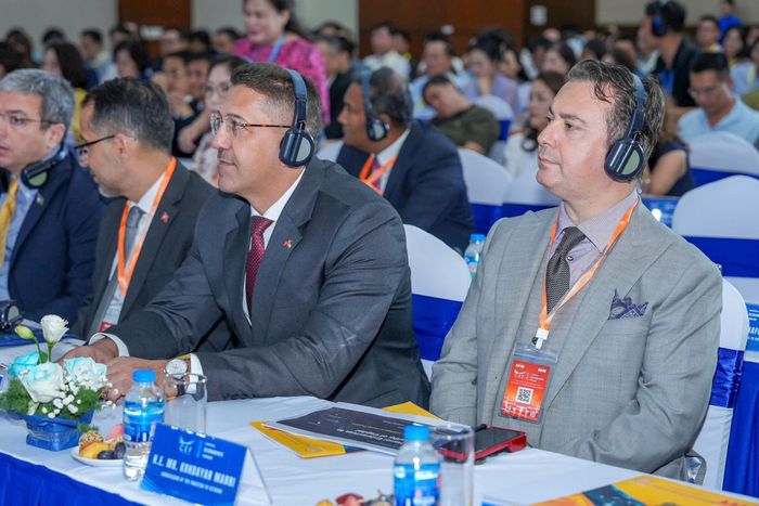 Diễn đàn Kinh tế Thủ đô lần thứ III - Capital Economic Forum (CEF III 2026) quy tụ hơn 300 đại biểu, đến từ 15 quốc gia. Ảnh: Duy Khánh