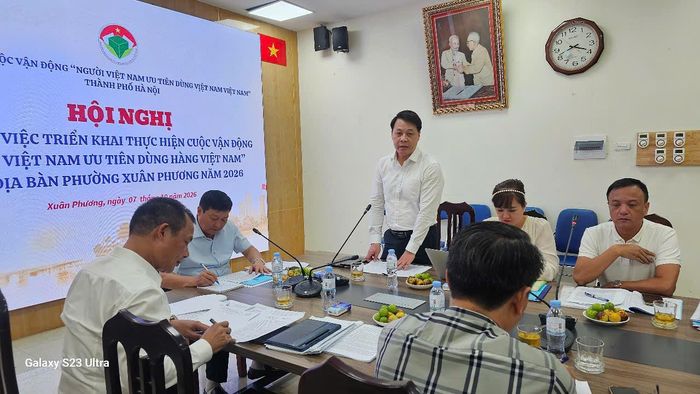 Đoàn công tác đánh giá phường Xuân Phương đã triển khai cuộc vận động tương đối đồng bộ, gắn với phát triển kinh tế - xã hội, chuyển đổi số và bảo vệ quyền lợi người tiêu dùng