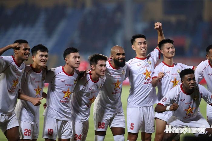 Bàn thắng của Daniel Passira không khác siêu phẩm của Atonio lập trong hiệp 1 cho Hà Tĩnh.
