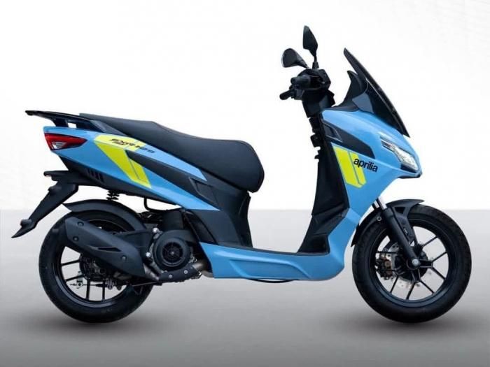 Hệ thống phanh trên SXR GT 125 gồm đĩa trước đường kính 220 mm