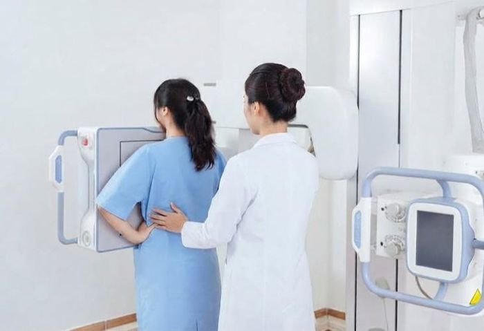 Chụp nhũ ảnh phát hiện sớm ung thư vú. Ảnh minh hoạ AI
