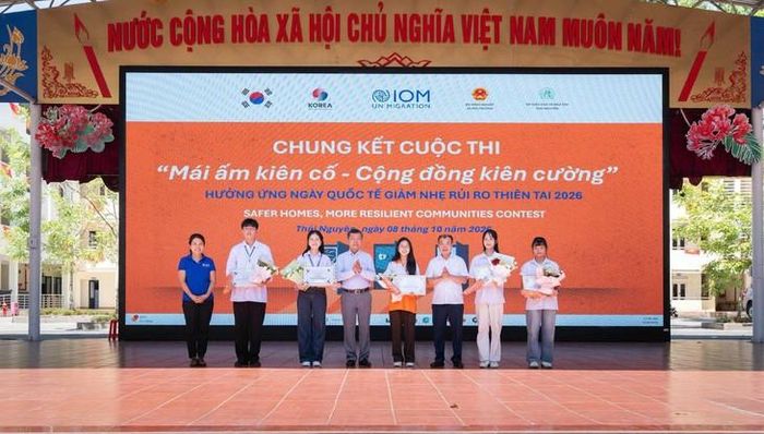 50 học sinh có thành tích xuất sắc nhất đã được lựa chọn tham gia vòng chung kết cấp tỉnh và tranh tài tại phần thi hùng biện “Thử thách Nhà An Toàn”. Ảnh: PV
