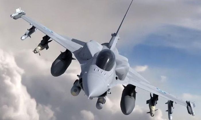 Với mục tiêu mặt đất, F-16 có thể sử dụng bom dẫn đường thuộc dòng Joint Direct Attack Munition (JDAM).