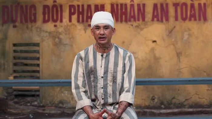 Lương Thế Thành với tạo hình ám ảnh trong phim