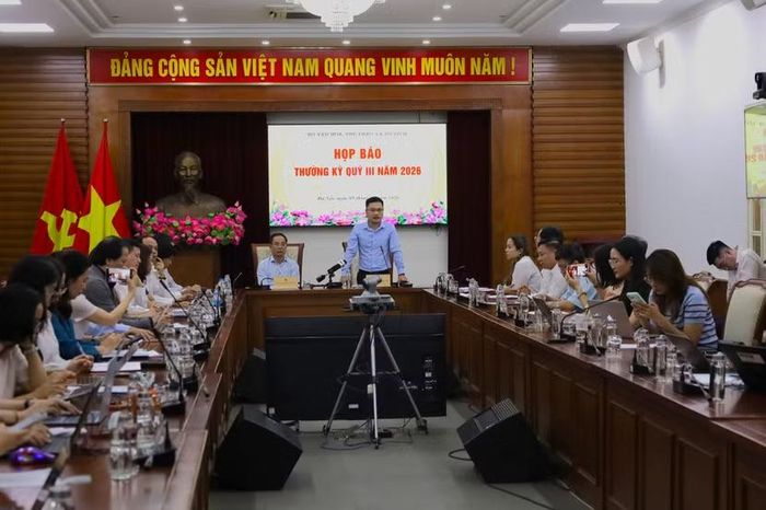 Bộ VHTTDL tổ chức họp báo thường kỳ quý III