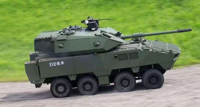 Pháo chính 105 mm có thể sử dụng một số loại đạn tương thích với hệ thống đang có trong biên chế Đài Loan (TQ), trong đó có đạn dùng cho xe tăng M60A3 và xe tăng CM11. Điều này giúp tận dụng một phần cơ sở hậu cần đạn dược hiện hữu.