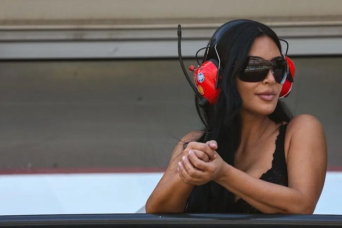  Kim Kardashian là một trong những WAGs F1 được chú ý nhất. Ảnh: F1. 