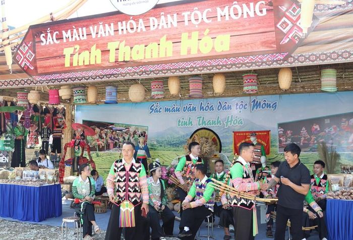 Không gian trưng bày của tỉnh Thanh Hóa