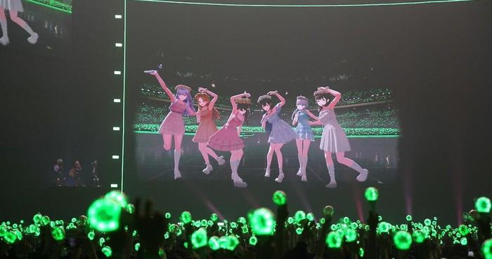 Một sân khấu âm nhạc được xây dựng trong Fortnite, cho thấy concert có thể tồn tại trong thế giới game thay vì chỉ diễn ra tại sân vận động hay nhà hát. Ảnh: Internet