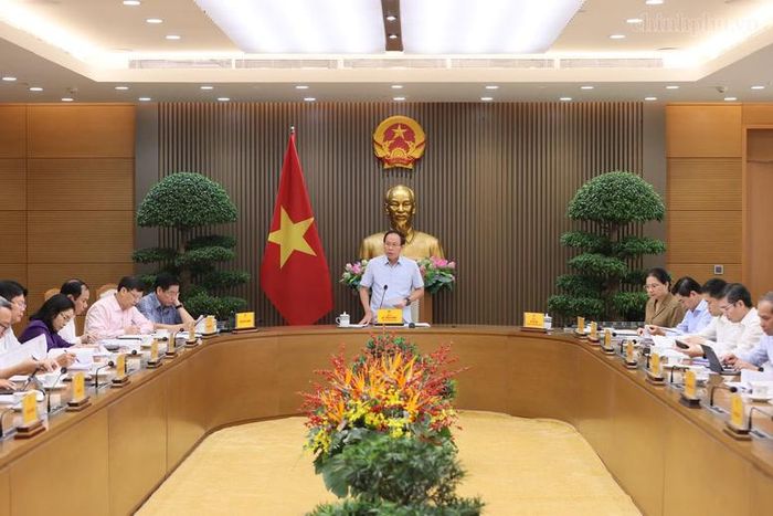 Phó Thủ tướng yêu cầu các bộ, ngành, cơ quan, đơn vị, địa phương tập trung thực hiện một số nhiệm vụ cụ thể - Ảnh: chinhphu.vn/Thu Sa
