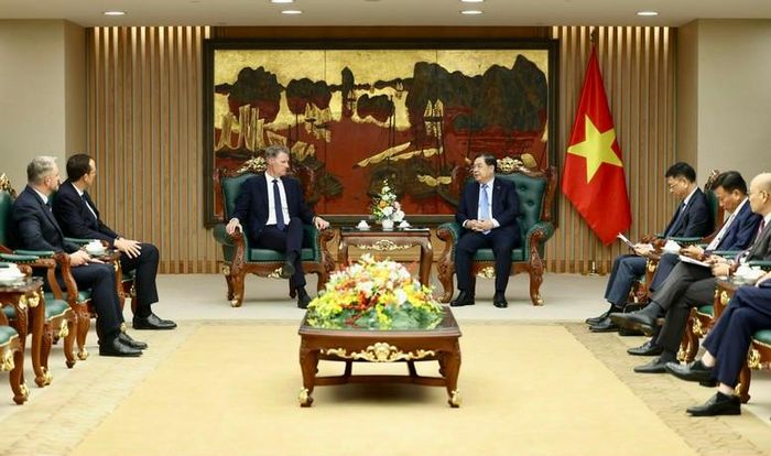 Ông Soren Toft khẳng định Tập đoàn sẵn sàng chia sẻ kinh nghiệm, nguồn lực và năng lực quản lý, vận hành để cùng các đối tác Việt Nam triển khai những dự án hợp tác mới - Ảnh: chinhphu.vn/Phương Nguyên