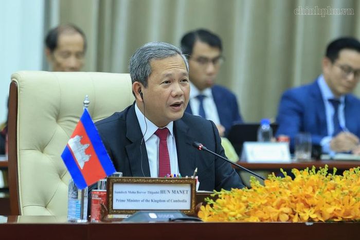 Thủ tướng Hun Manet đánh giá cao những thành tựu của Việt Nam - Ảnh: chinhphu.vn/Nhật Bắc