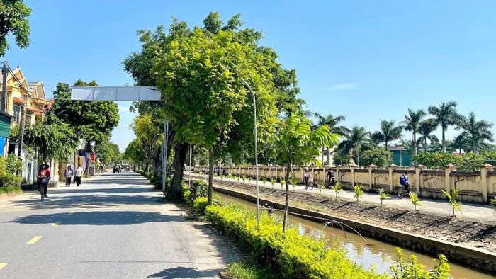 Diện mạo miền quê Khánh Thiện ngày càng khởi sắc. (Ảnh: YẾN TRINH)