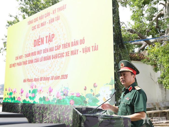  Thiếu tướng Phùng Ngọc Sơn rút kinh nghiệm sau diễn tập.