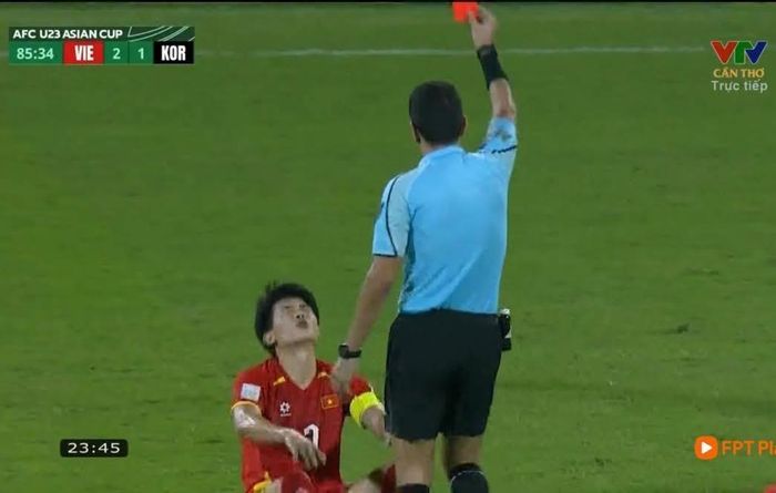 “Nợ thẻ” của Đình Bắc từ giải U.23 châu Á 2026 chuyển sang Asian Cup 2027.