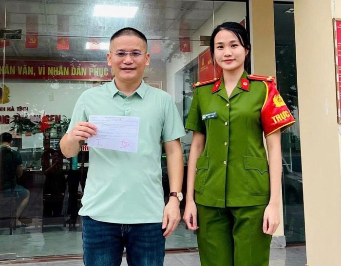 Anh Hoàng chuyển trả toàn bộ số tiền cho người chuyển nhầm.