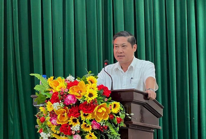 Đồng chí Phan Thái Bình - Ủy viên Ban Thường vụ Thành ủy, Phó Chủ tịch UBND thành phố Đà Nẵng kết luận chỉ đạo.