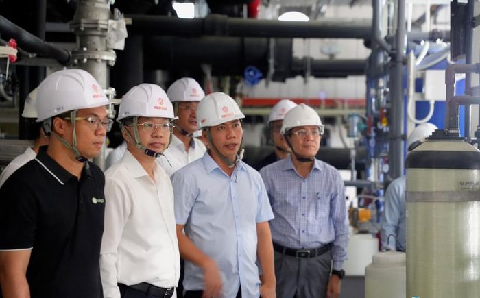 Đoàn tham gia khảo sát thực tế