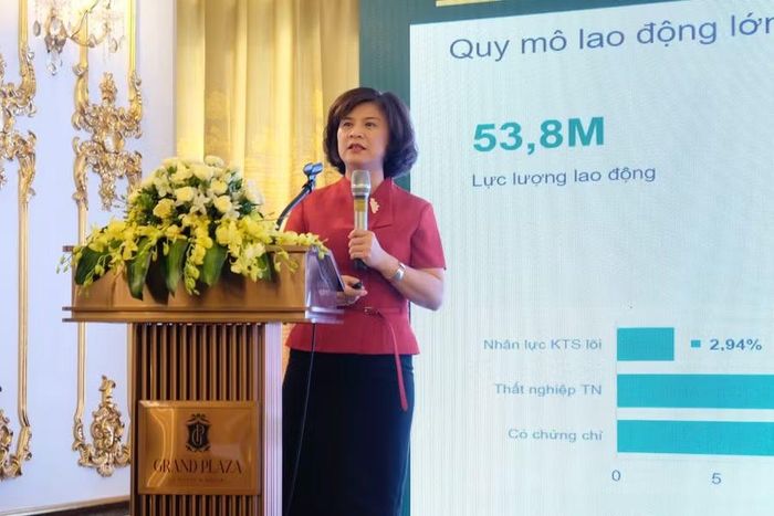 PGS.TS Vũ Thị Tú Anh, Phó Cục trưởng Cục Giáo dục nghề nghiệp và Giáo dục thường xuyên (Bộ GD&ĐT).