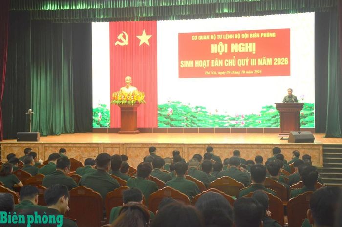 Đông đảo cán bộ, chiến sĩ, nhân viên tham gia hội nghị. Ảnh: TK