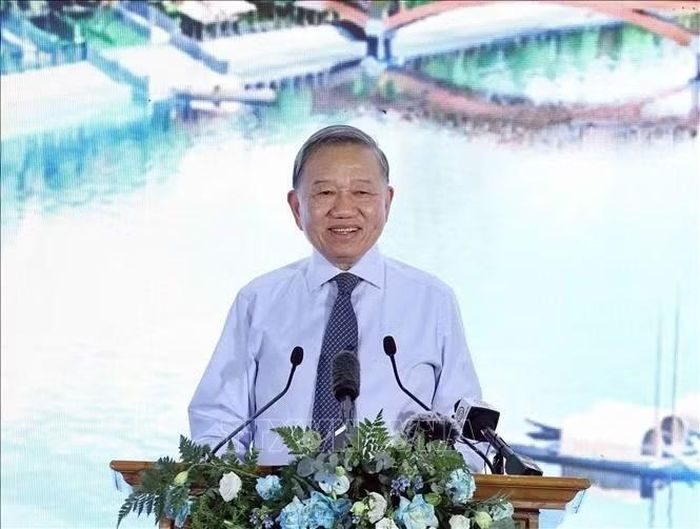 Tổng Bí thư, Chủ tịch nước Tô Lâm phát biểu chỉ đạo. Ảnh: Thống Nhất/TTXVN