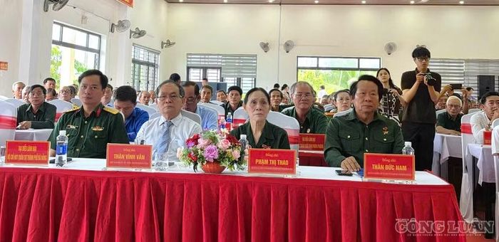 Các đại biểu tham dự buổi gặp mặt. Ảnh: Thanh Hải